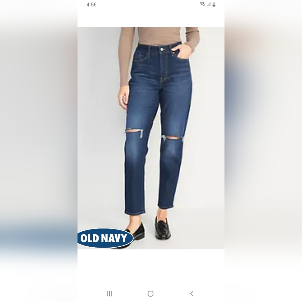 Old Navy OG Straight High Rise size 12